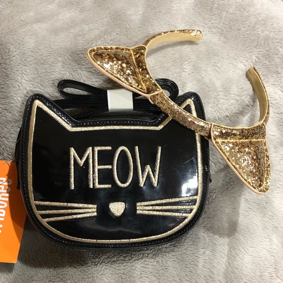 Gymboree Other - 🆕Meow Purse and Kitty Headband
